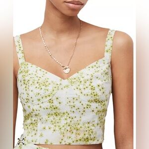 *NWT* All Saints Cassia Amanzi top. Size US 12